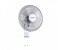 Krypton KNF6111 16-inch Wall Fan - White 1 in OMAN