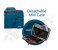 Promate Desire-L 15.4 inch Elegant Classic Design Messenger Bag, Blue 5 in UAE