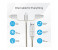 Promate UNILINK-TRIO2 3-in-1 Smart USB Cable for Charging and Data Transfer - Sliver 2 in OMAN