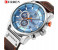 Curren 8291 Analog Sports Watch For Men Blue And Silver 2 in UAE