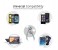 Promate Pearli Necklace Stereo In Ear Headset with Noise Cancelling, Grey 7 in OMAN