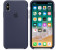 Silicone Case For Apple iPhone X MQT32ZM/A Blue 2 in UAE