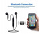 X20 Sports Wireless Bluetooth In Ear Headset With Mic Control - Black 2 in OMAN