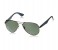 Ray-Ban RB3523/029/9A/59 Aviator Matte Gunmetal Frame & Green Colour Mirrored Sunglasses for Women 2 in UAE