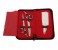 Tips & Toes TT-637&638 Stainless Steel Professional Barber Shear Kit - Polish Finish 4 in UAE