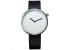 Tomi T078 Luxury Quality Quartz Leather Watch For Unisex Black & White 1 in UAE