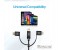 Promate UniLink-Trio 3 in 1 Triple Head Data and Charge Cable with Lightning, Type-C, and Micro-USB Connectors - Grey 7 in UAE