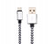 Fast Charging Nylon Micro USB Data Cable for all Android Devices SMCA3 Multicolor 3 in UAE
