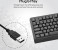 Promate EASYKEY-1 Professional Ergonomic Wired Keyboard - Black 3 in UAE