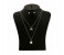 Pearl Star Symbol Silver Plated Necklace Set 61172623 2 in UAE
