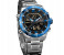 Naviforce 9136 Men Analog-Digital Leather Starp Watch - Blue 2 in UAE