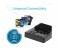 Promate Terminal.UK Ultra Fast USB Charging Station with Universal Power Socket & Stand, Black 3 in UAE
