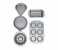 Prestige PR57150 5 Pieces Mini Bakeware Set - Grey 3 in OMAN