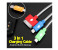 Zooni Colorful 3-In-1 Lightning Charging Cable For Android & iOS Devices 1 in UAE