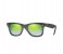 Ray-Ban RB2140 11994J Wayfarer Black Frame & Green Gradient Flash Mirrored Sunglasses for Unisex 2 in UAE