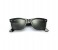 Ray-Ban RB2140/901/50 Wayfarer Black Frame & Crystal Green Mirrored Sunglasses for Women 2 in UAE