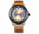 Curren 8284 Analog Quartz Watch For Men Brown and Blue 1 in UAE