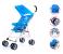 Baby Plus BP7866 Baby Stroller - Blue 1 in OMAN