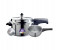 Sanford SF3272PCCIB 5 Litre Stainless Steel Pressure Cooker & Pan with Induction Base - Silver 1 in UAE
