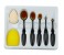 Taqdeer NL93-33 7 Piece Makeup Brush Set Multicolor 1 in UAE