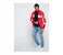 Lynk LY10039 Printed Sporty Jacket For Men L - Multi Color 4 in UAE
