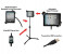 Taqdeer FS-01 Universal Tablet PC, Android, Kindle, iPad Floor Stand Black 3 in OMAN