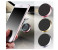 Zooni X3 Magnetic Universal Metal Magnet Sticker For Wall Desk & Car Mount For Smartphones And Tablets - Rose Gold 3 in OMAN