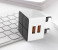 Vidvie PLB-106 2.4A 3 Pin Adapter with Micro Cable for Apple iPhone - White 4 in UAE