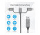 Promate UNILINK-TRIO2 3-in-1 Smart USB Cable for Charging and Data Transfer - Grey 2 in UAE