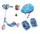 Smoby 750120 Frozen 3 Wheels Scooter with Protector Set 1 in UAE