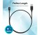 Promate Cable-LTF Heavy Duty Mesh Armored USB Lightning Charge Cable - Black 7 in OMAN