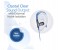 Promate Glitzy Premium In Ear Noise Isolating Earhook Over-Ear Headphones, Blue 2 in UAE