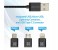 Promate UniLink-Trio 3 in 1 Triple Head Data and Charge Cable with Lightning, Type-C, and Micro-USB Connectors - Grey 4 in UAE