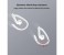 Antilost Protective Secure Fit Ear Hooks for Air pods Apple Earphones and all wireless Devices APWD23 Assorted 4 in UAE