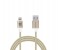 Promate LinkMate-LTM Mesh Sync & Charge MFi Lightning Cable - Gold 1 in OMAN
