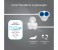 Promate Ivory Super Bass Dual Driver In-Ear Stereo Earphones, Blue 4 in OMAN