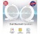 Promate Vortex Portable Bluetooth Wireless Speaker with Handsfree - White 2 in UAE