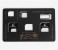 Cmzwt Ultra Thin 6 in 1 SIM Card Holder, 3 Sim Card Converters and Sim Tray Remover Container SCH61 Multicolor 6 in UAE