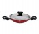 Prestige PR15853 Ethenic Stainless Steel Kadai With Stainless Steel Lid - Red 1 in UAE
