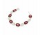 Kavani Chimes Crystal Rhodium Bracelet 33056 Silver and Brown 2 in UAE
