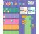 Fiesta Crafts T-2767 Extra-Large Star Chart Assorted 2 in UAE
