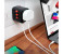 Promate Tripmate-PD18 Universal Travel Worldwide AC Wall Outlet Adapter - Black 6 in UAE
