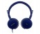 Promate Soul Lightweight Supra Aural Stereo Wired Headset, Blue 5 in UAE