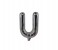 Party Time U-S-803409 Letter U 16 Inch Foil Balloon Silver 1 in UAE