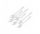 Royalford RF8965 6-Pieces Stainless Steel Tea Spoon - Silver 1 in UAE