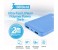 Promate VolTag-10 10000 mAh Compact Portable Charger Power Bank with Dual USB Port, Blue 2 in UAE