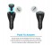 Promate Aria 2A Usb Car Charger with Magnetic Charging Station and Mini Bluetooth Headphone, Black 9 in UAE