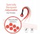 Promate Natty Universal Sporty Over the Ear Gear Buds Headphone with Noise Cancelling, Pink 3 in UAE