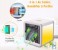 Mini Portable Air Conditioner JA034,Humidifier,Purifier 7 Color Mood Light 3 in OMAN