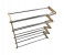 5 Tier W Style Shoe Rack for 25 Pairs Shoes - 59 x 59 x 19 CM 2 in UAE